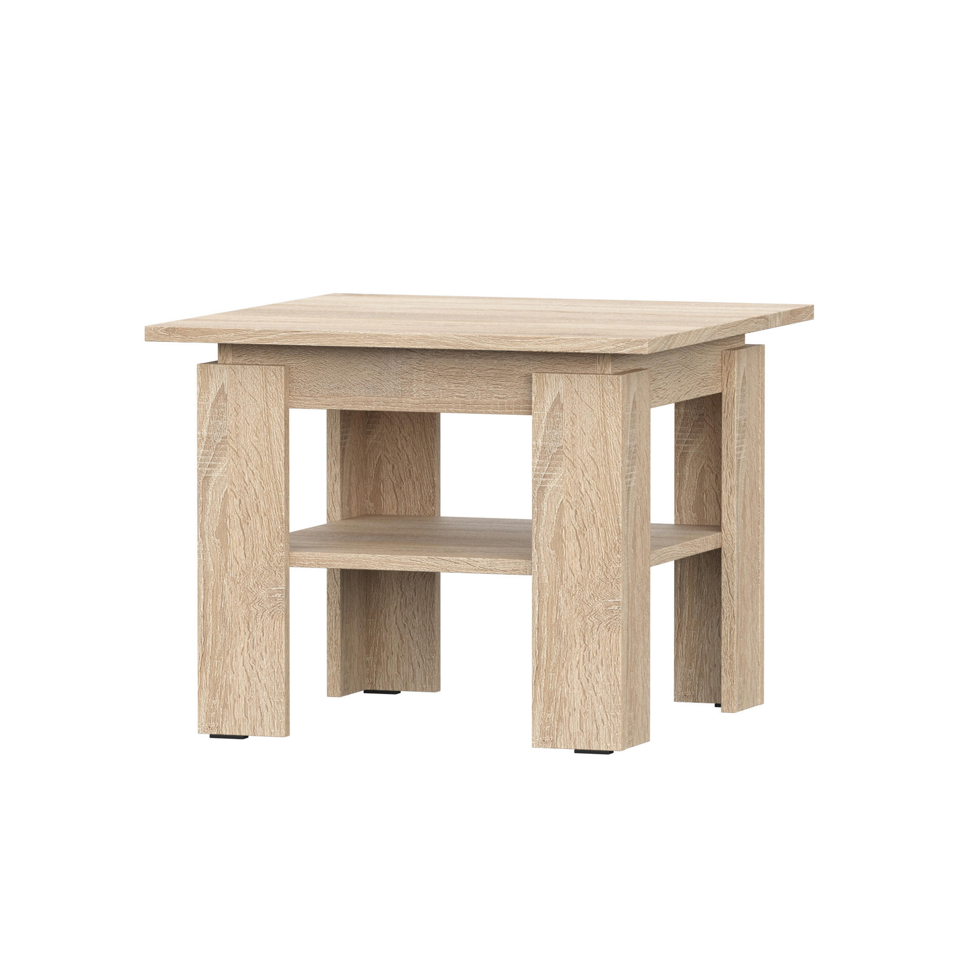 Komodee Couchtisch Sonoma Eiche 55x43x55 cm