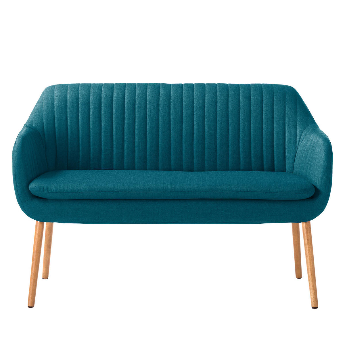 KÜCHENSOFA - Petrol, Eichenholz/Holz (130/85/62cm) - home24