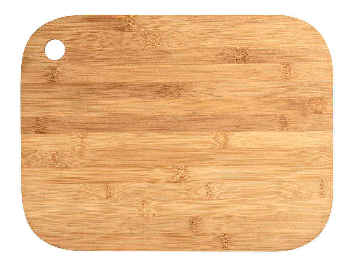 BAMBUS-SCHNEIDEBRETT 20/28/0,8 cm - Beige, Naturmaterialien (28/20cm) - Wenko