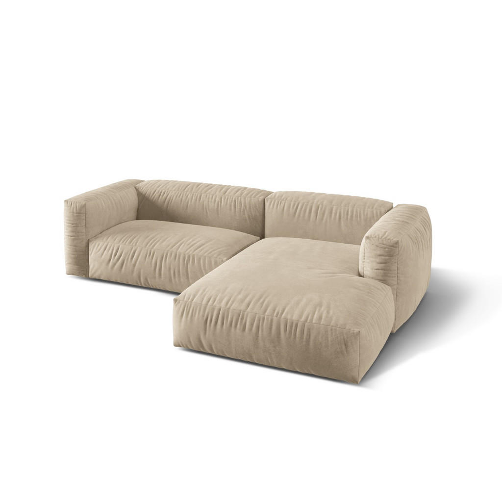 Thumbnail - Micadoni Ecksofa, Creme, Textil, 2-Sitzer, L-Form, 283x176 cm, Hergestellt in Europa, Oeko-Tex®, Wohnzimmer, Sofas & Cou...
