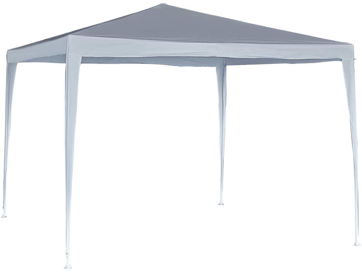 PARTYZELT UND PAVILLON natacha 3 weiss - Weiß, Metall (300/248/300cm) - Habitat Garten