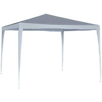 PARTYZELT UND PAVILLON natacha 3 weiss - Weiß, Metall (300/248/300cm) - Habitat Garten