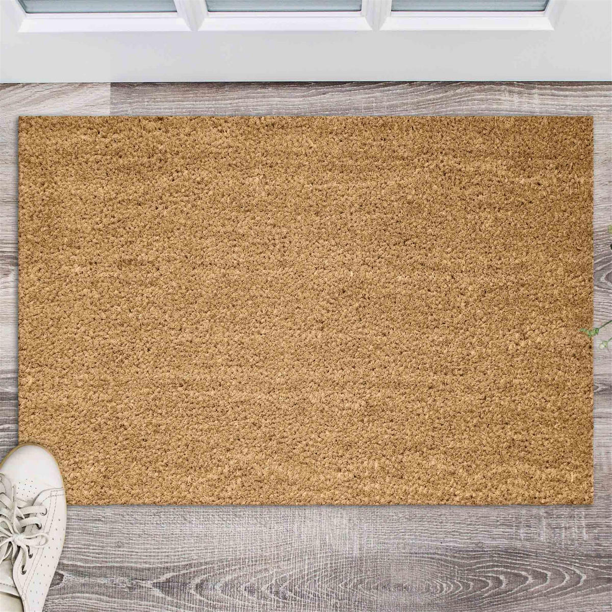 FUSSMATTE KOKOSVELOURS - Naturfarben, Textil (40/60cm) - Astra
