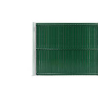 PVC-SICHTSCHUTZLAMELLEN-STEIF-SET Cinto grün 2m H.170cm - Mit clips und Endprofil - Grün, Kunststoff (200/173cm) - Casanoov
