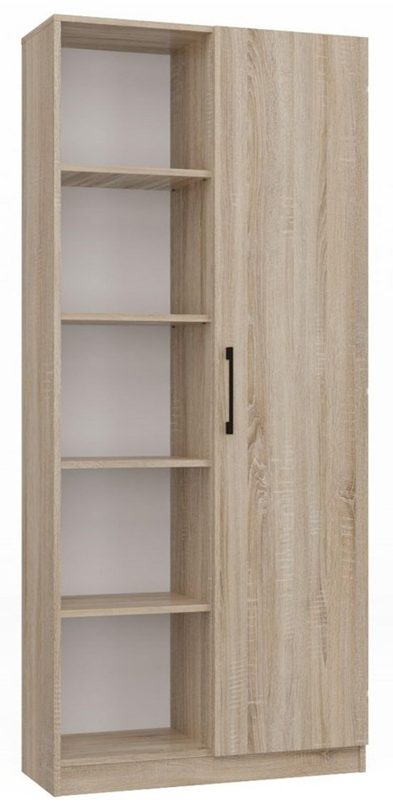 BÜCHERREGAL Sonoma 80/182/30 - Sonoma Eiche, Holzwerkstoff (80/182/30cm) - RAUMHIRSCH FURNITURE