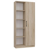 BÜCHERREGAL Sonoma 80/182/30 - Sonoma Eiche, Holzwerkstoff (80/182/30cm) - RAUMHIRSCH FURNITURE