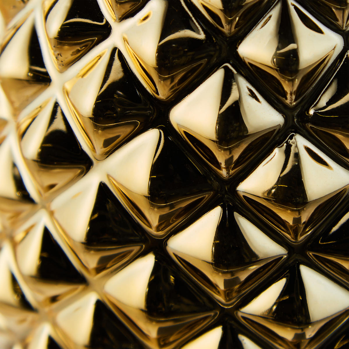 ANANÁSOVÁ sporenka - zlatá, plast/keramika (10.5/24/10.5cm) - Relaxdays