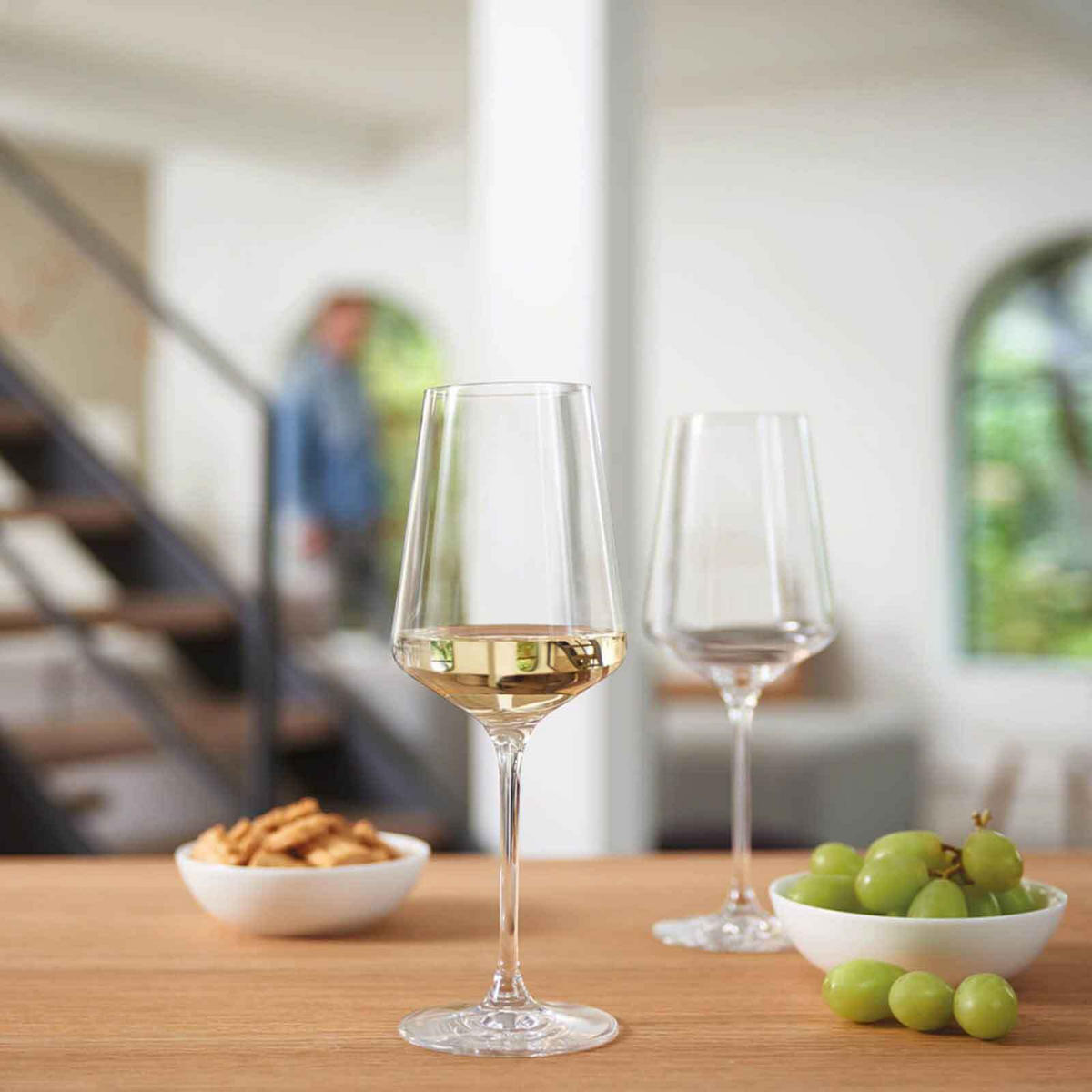 WEINGLÄSER Puccini transparent 6er Set - Transparent, Glas - Leonardo Living