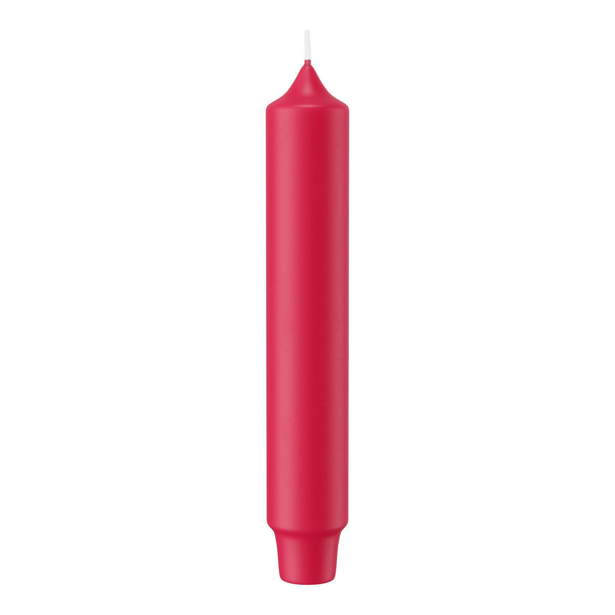 PUNCHKERZEN Magenta 164 x Ø 28 mm, 8 Stück - Magenta, Paraffin (2.8/16.4/16.4cm) - Wiedemann Kerzen