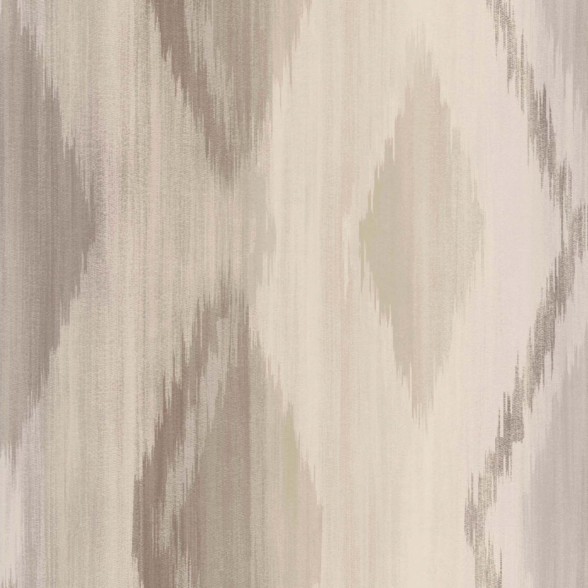 VLIESTAPETE Ethno Wellen Taupe - Beige, Papier/Kunststoff (52/1000cm) - next