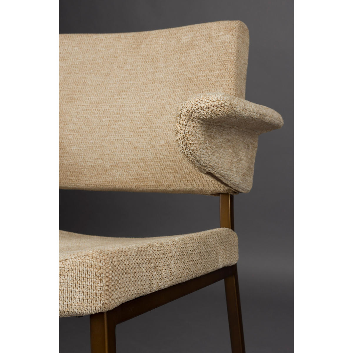 ESSZIMMERSTUHL Portland Beige - 2 er Set - Beige, Kunststoff (59.5/81.5/57.5cm) - Dutchbone