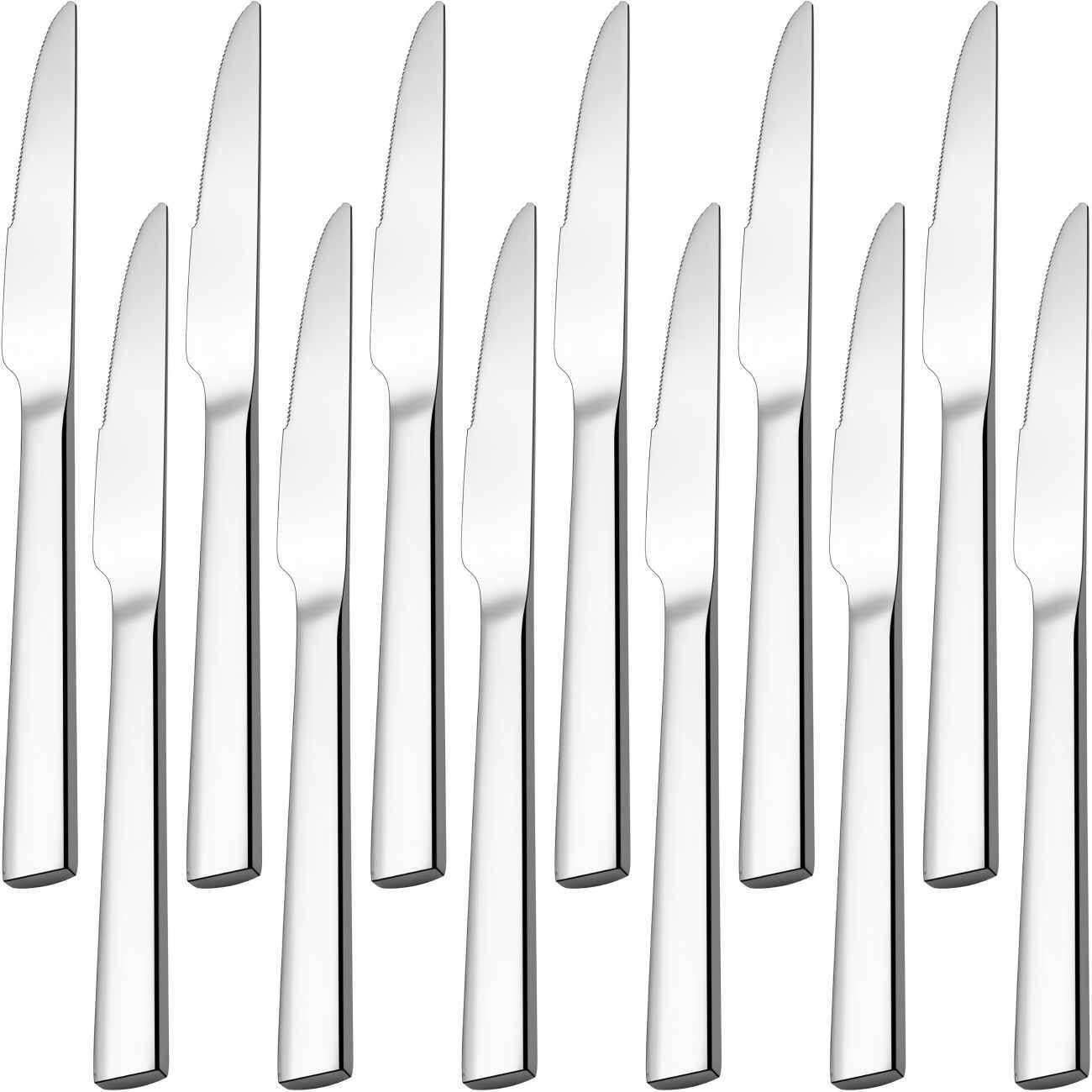 TAFELMESSER Ha17 Silber 12.9CM 12er-Packung - Silbereichenfarben, Metall (22.8cm) - HaWare