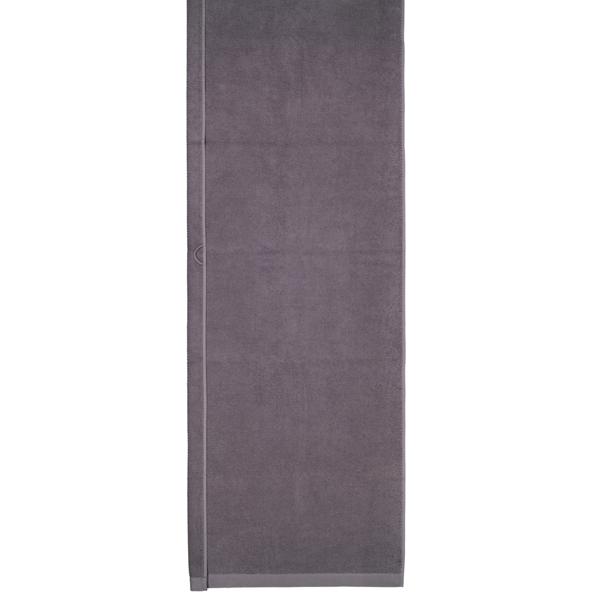 SAUNATUCH BARONESSE ZINN - 02 - Dunkelgrau, Textil (70/190cm) - Rhomtuft