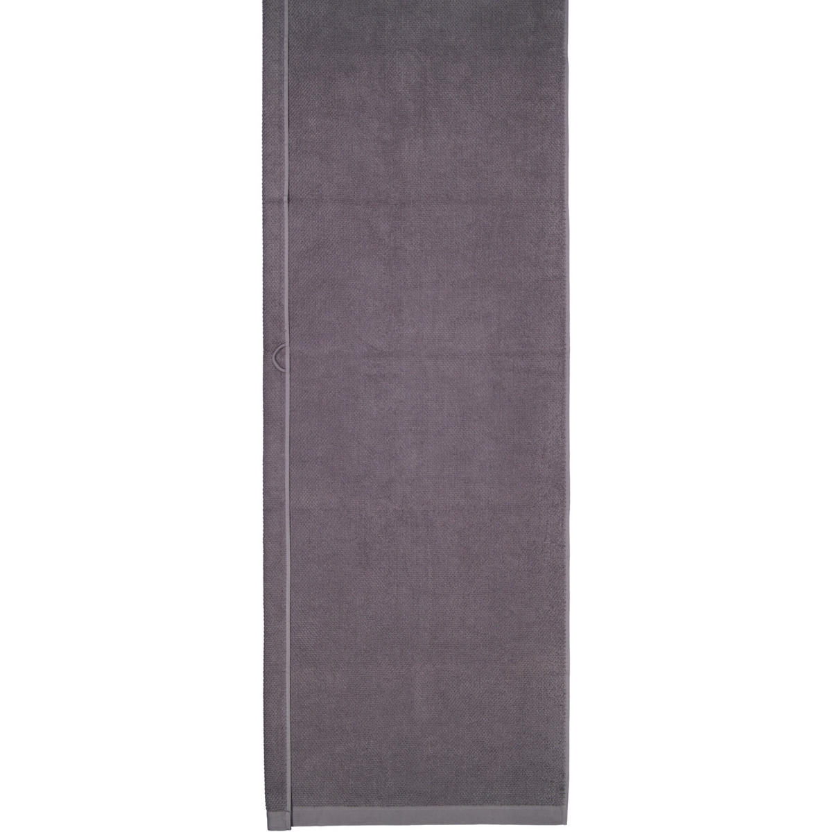 SAUNATUCH BARONESSE ZINN - 02 - Dunkelgrau, Textil (70/190cm) - Rhomtuft