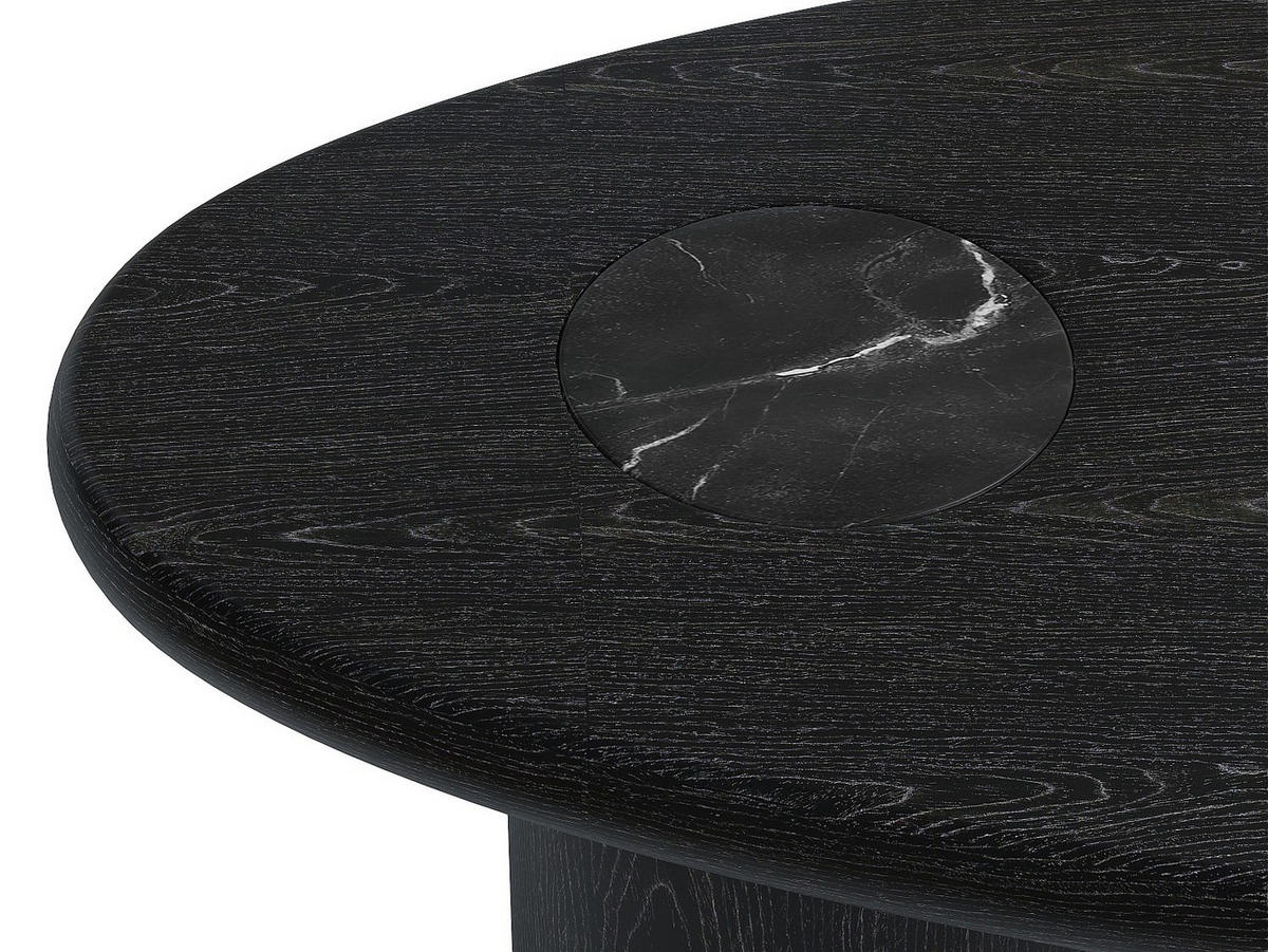 COUCHTISCH - 100 cm x 60 cm - holz - schwarz Marsula - Schwarz, Holz/Holzwerkstoff (60/100/40.5cm) - Vente-Unique