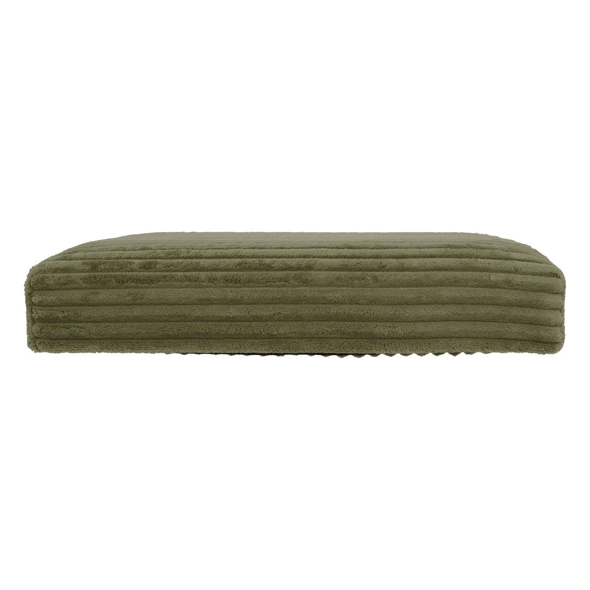 POUF aus Cord Arum 38/38/38 cm - Grün, Kunststoff (38/38/38cm) - Atmosphera Createur d´interieur