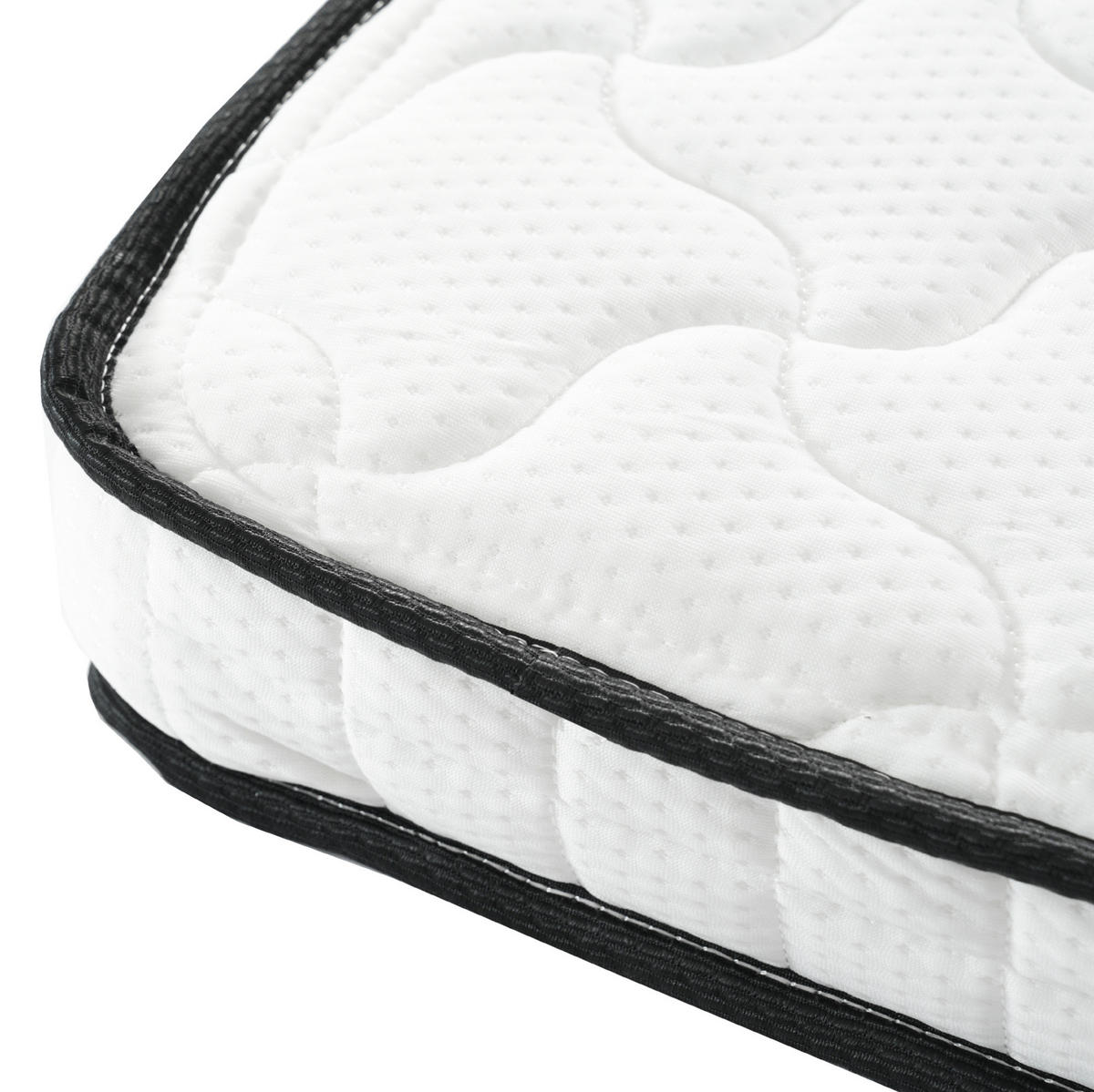 BETT aus Leinen 90/180x190 cm Dunkelgrau mit Ausziehbett, LED, USB und 3 Ablagefächern - Dunkelgrau, Textil (90/190cm) - Modfu