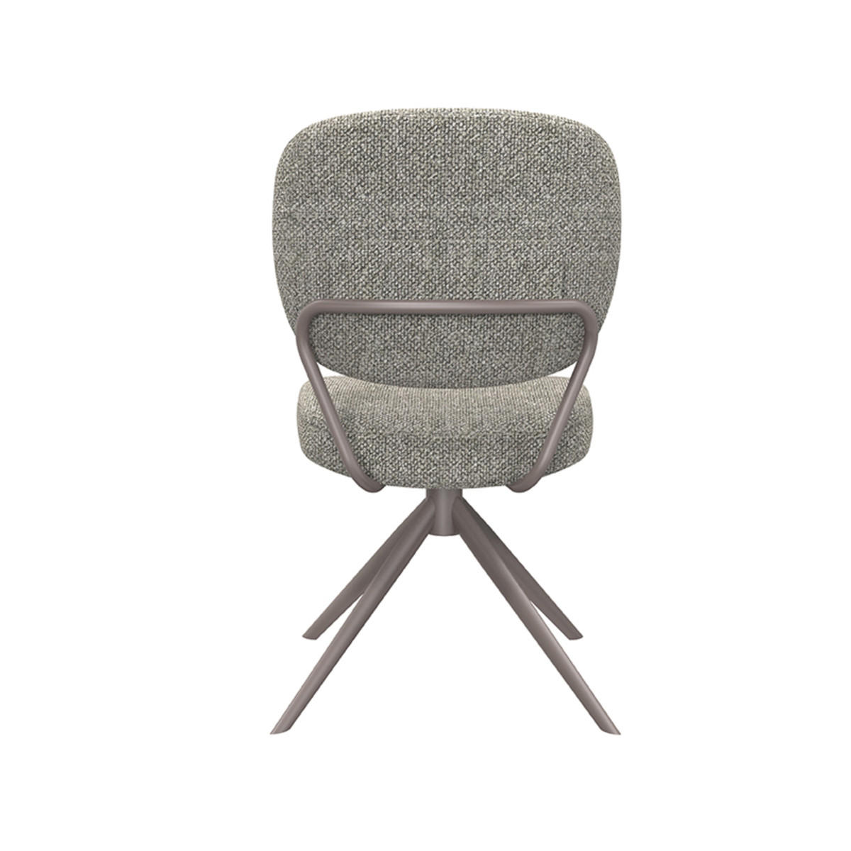 ESSZIMMERSTUHL Geneva Grau 63/49/90 cm 2er-Set - Grau, Textil (49/90/63cm) - LABEL51
