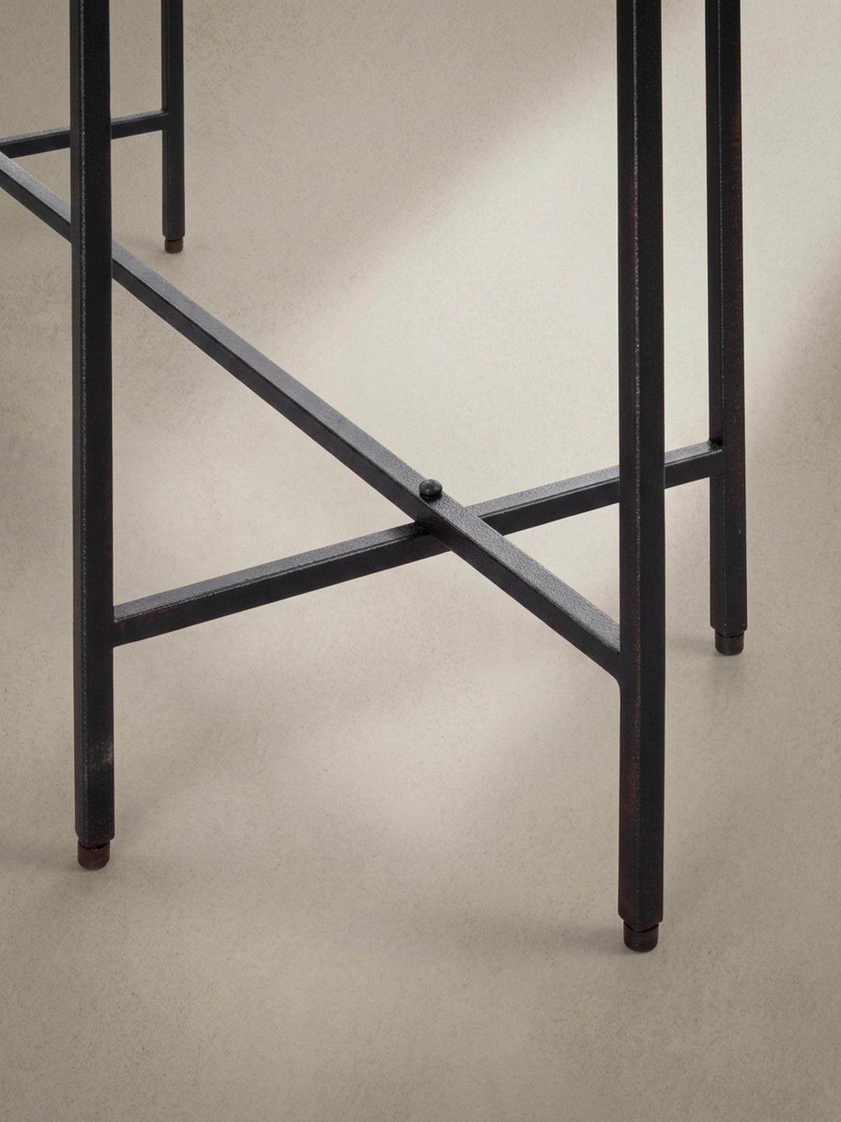 KONSOLENTISCH – Schwarz/Glas, 90x29x85 cm, Metallgestell, mit abnehmbaren Tischplatten - Schwarz, Glas/Metall (29/90/85cm) - KADIMA DESIGN