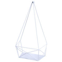 WANDREGAL Weiß - Weiß, Metall (23/44/11cm) - MCW