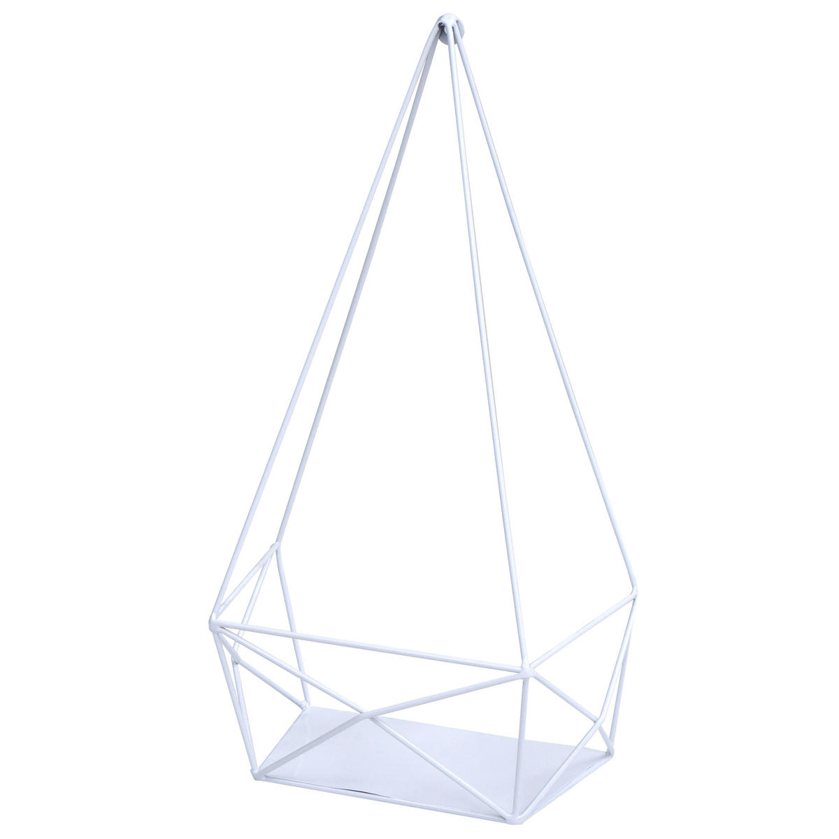 WANDREGAL Weiß - Weiß, Metall (23/44/11cm) - MCW