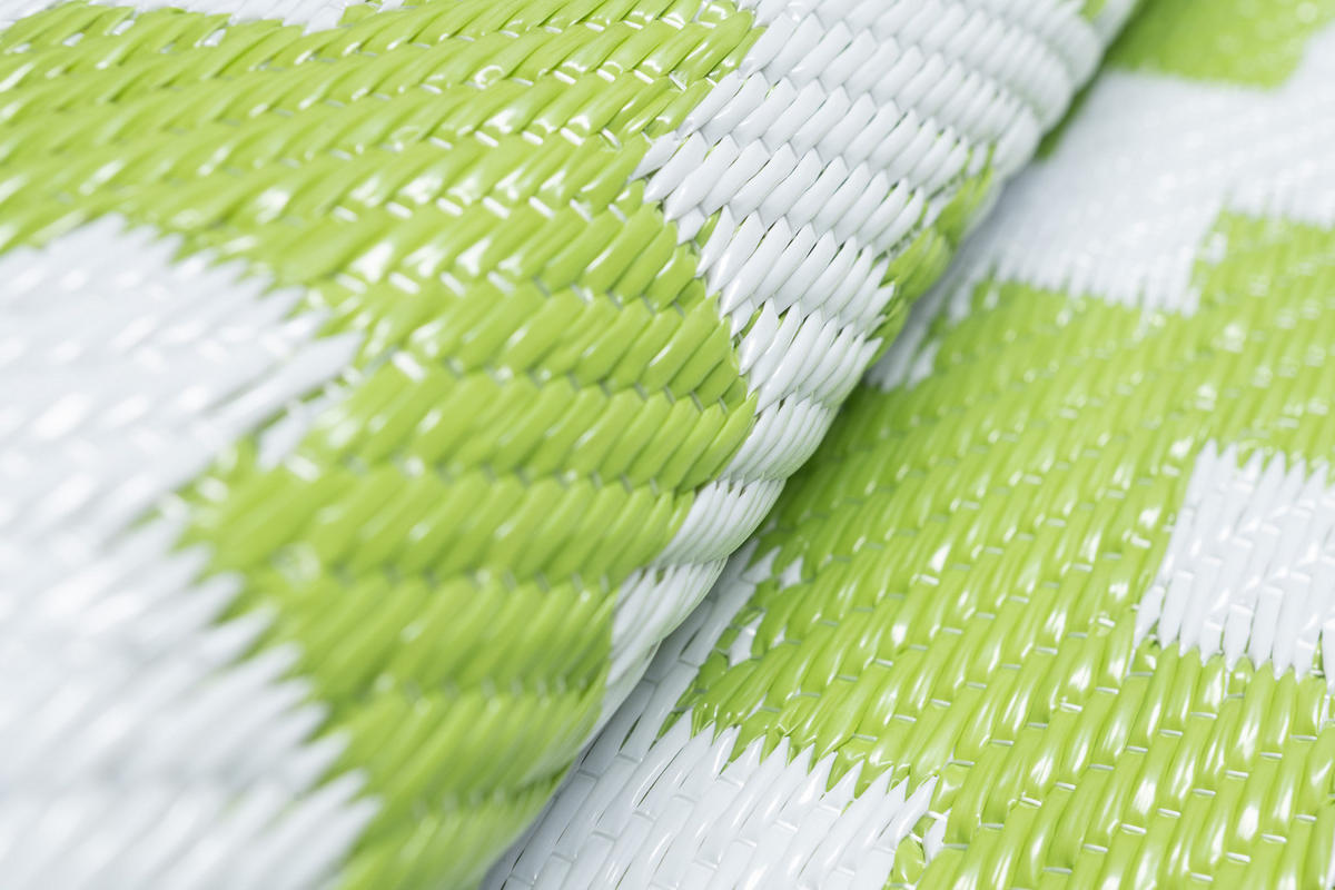 TEPPICH IBIZA Grün 200/300 cm - Grün, Kunststoff (200/300cm) - Tapiso