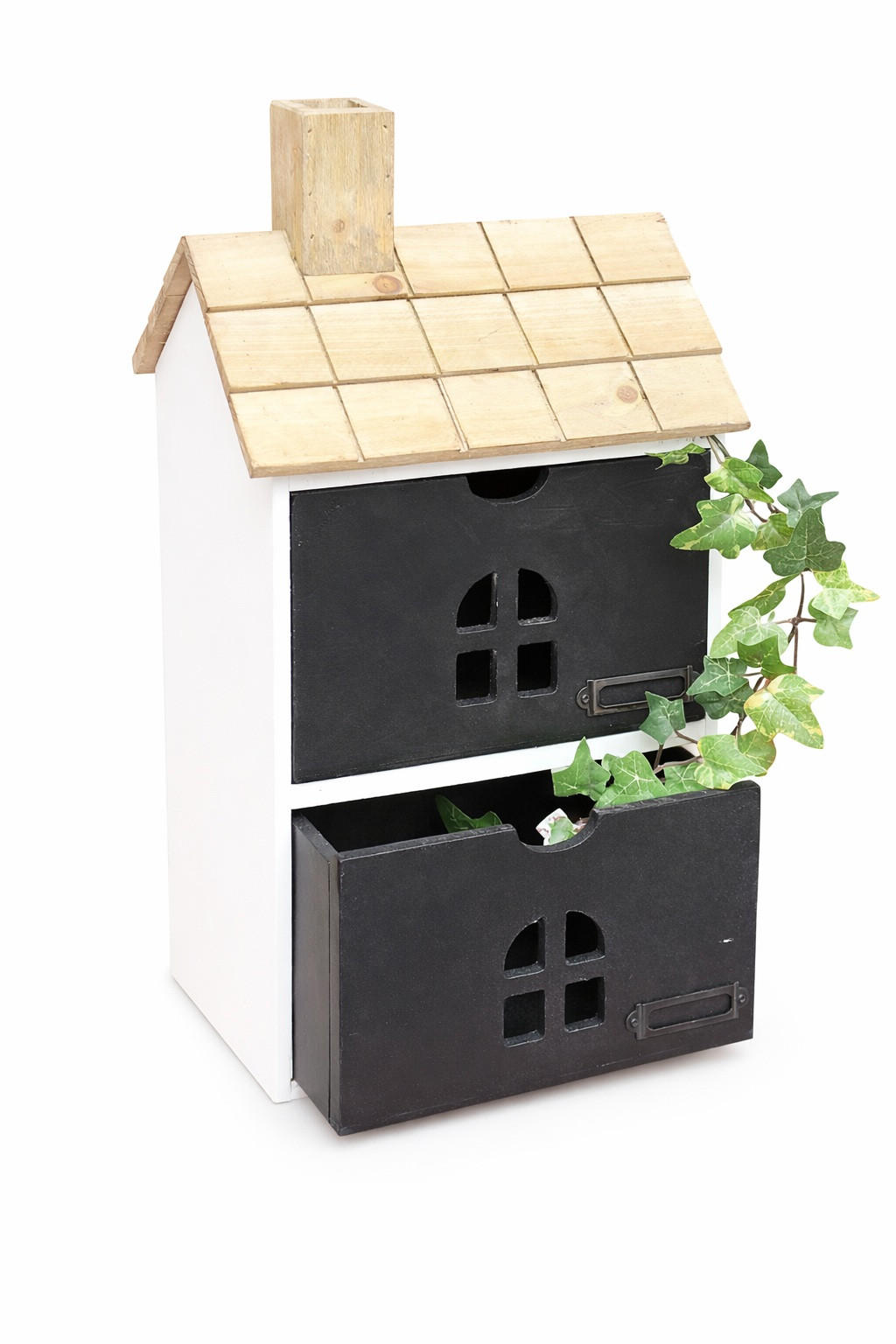 MINIKOMMODE Holz 22/17/43 cm - Weiß, Holz (22/43/17cm) - DanDiBo