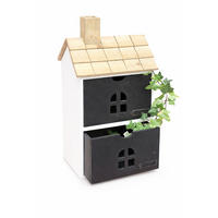 MINIKOMMODE Holz 22/17/43 cm - Weiß, Holz (22/43/17cm) - DanDiBo