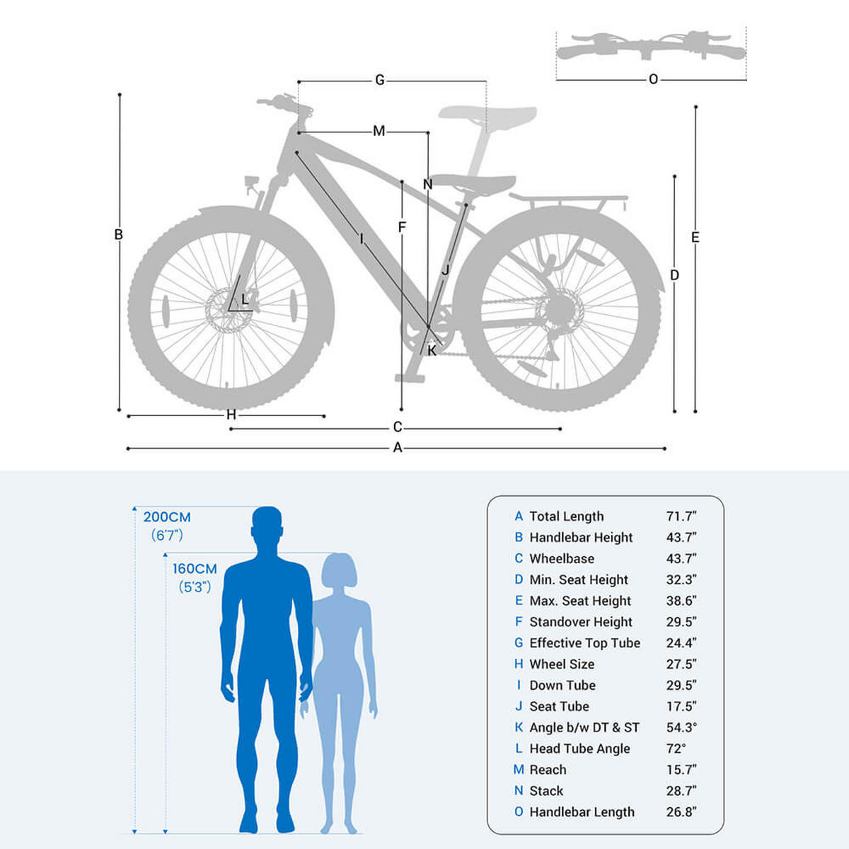 E-BIKE Touroll J1 – kraftvoller Motor, großer Akku, Komfort für Pendler Touren - Graphitfarben, Metall (78cm) - Touroll