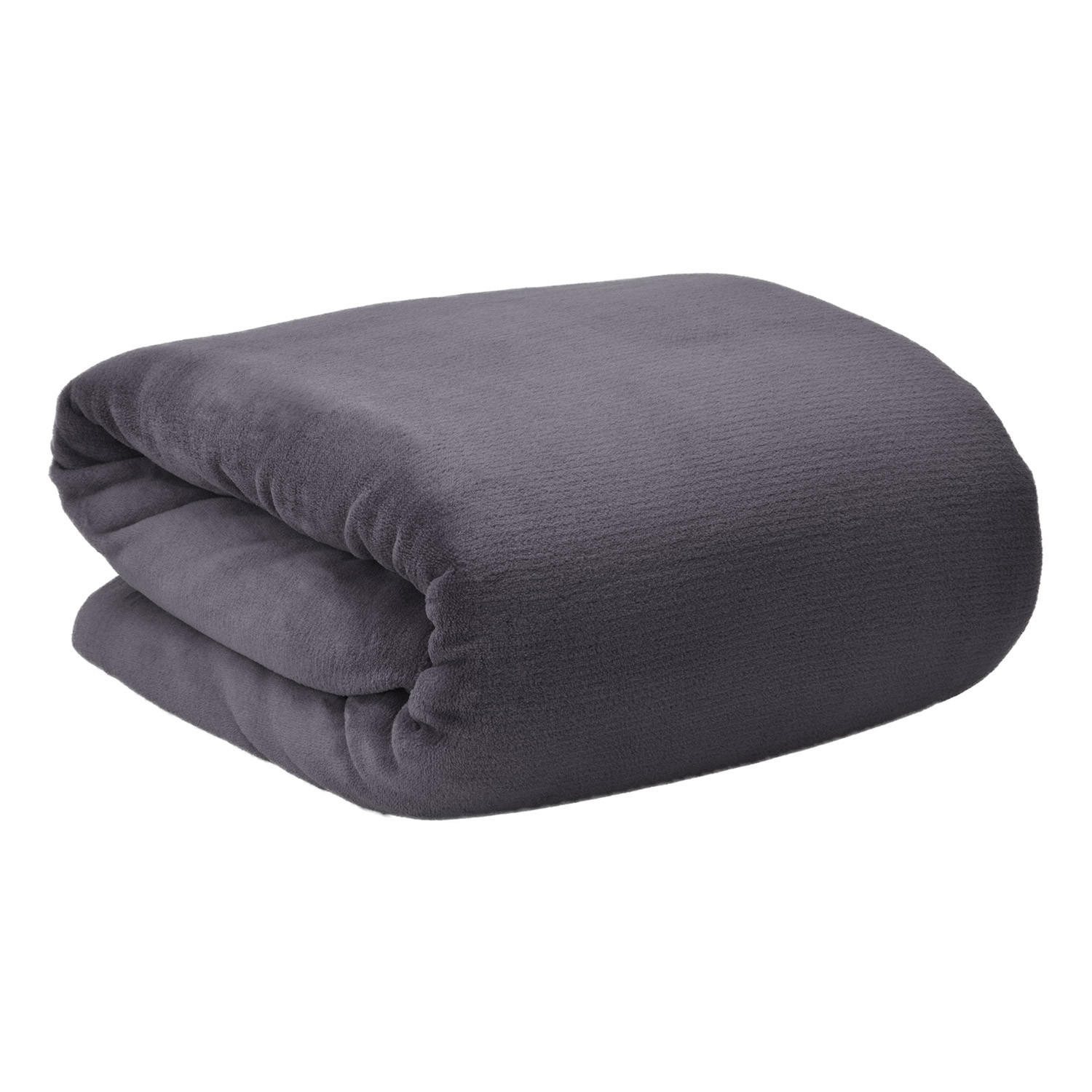 DECKE Aurelia 150/200 cm Anthrazit - Anthrazit, Textil (200/150cm) - Beautissu 