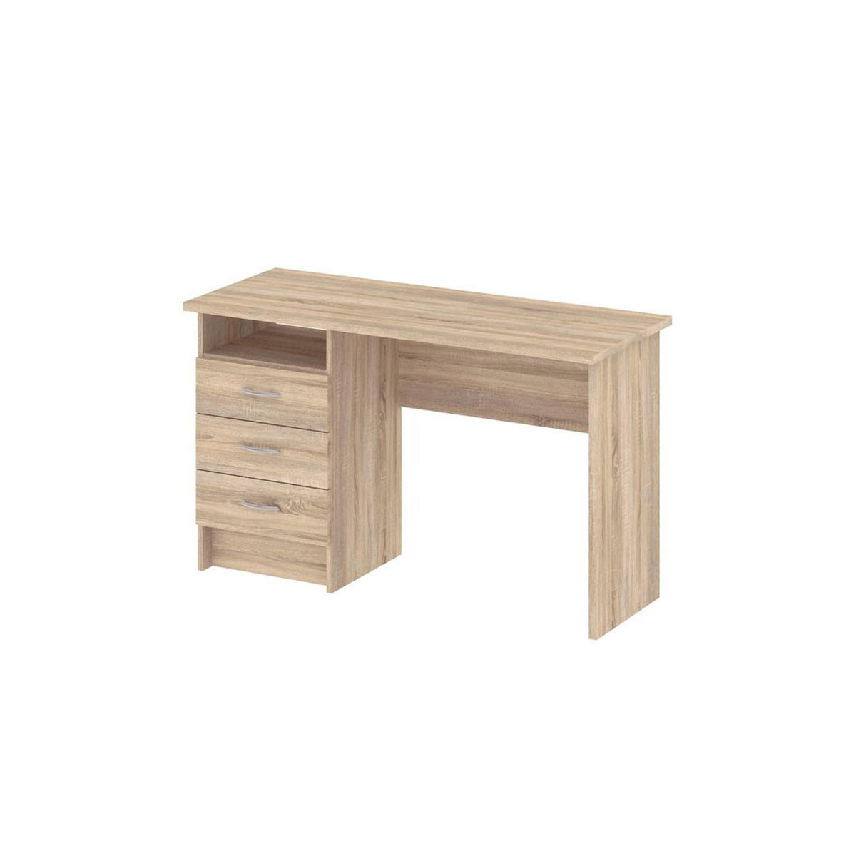 SCHREIBTISCH Fula Eichefarben 120/48/73 cm - Eichefarben, Holzwerkstoff (48/120/73cm) - ebuy24