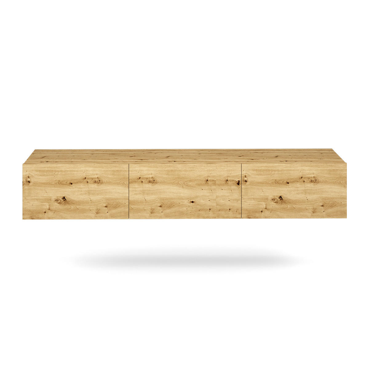 TV-MÖBEL Idao Holz - Braun, Holzwerkstoff (29/35/180cm) - Petits-meubles