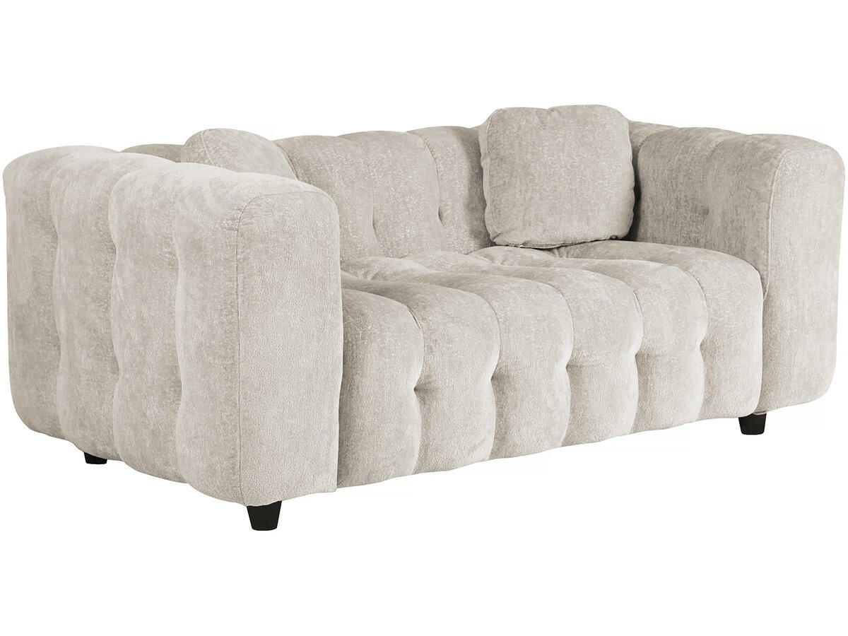 2-SITZER-SOFA Vendome Beige - Beige, Textil (170/70/97cm) - Habitat Garten