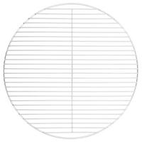 GRILLROST Rund Ø54 Cm 304 Edelstahl - Silberfarben, Metall (54/54cm) - vidaXL