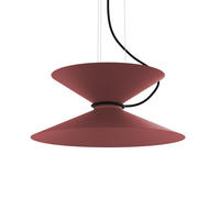 HÄNGELEUCHTE - Rot, Metall (40/40/20cm) - Lumicom