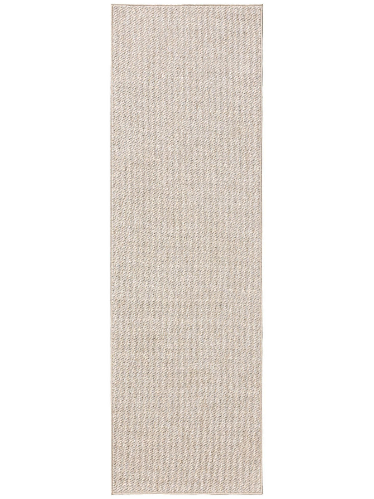 OUTDOORLÄUFER Iowa Cream 80x300 cm - Creme, Kunststoff (80/300cm) - benuta