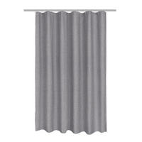 DUSCHVORHANG Leinen Wasserdicht Grau 180/180 cm - Grau, Textil (180/180cm) - Kaket