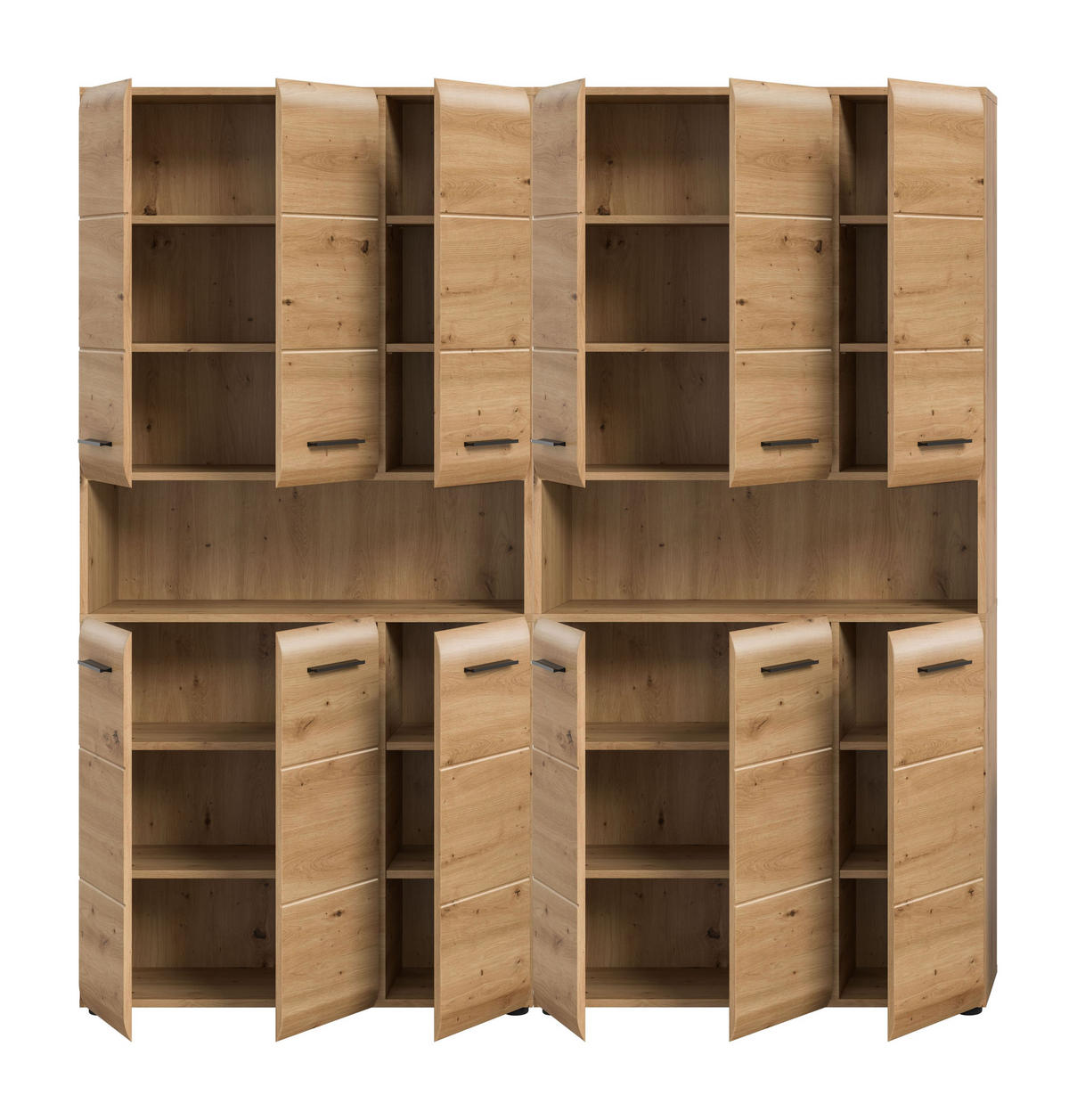 BAD-SET ICE 2-tlg . (B/H/T: ca. 180/185/30 cm) in Artisan Oak Nachbildung/Artisan Oak Nachbildung - Eiche Artisan, Holz (180/185/30cm)