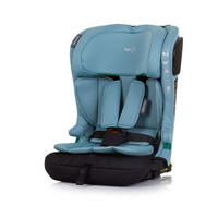 KINDERSITZ i-Size LUX X (76-150cm) türkis Gruppe 1/2/3, Isofix, Top Tether - Türkis, Kunststoff (42/60/42cm) - Chipolino