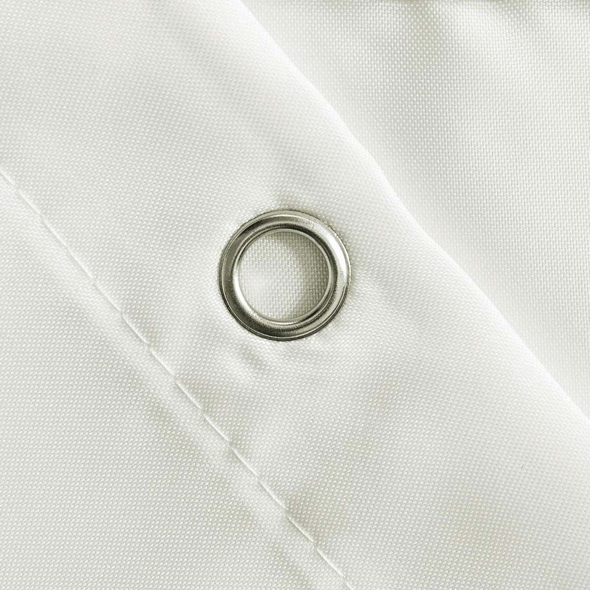 DUSCHVORHANG Polyester wasserdicht waschbar schimmelresistent mit Haken Beige - Beige, Kunststoff (240/200cm) - MCBOSON