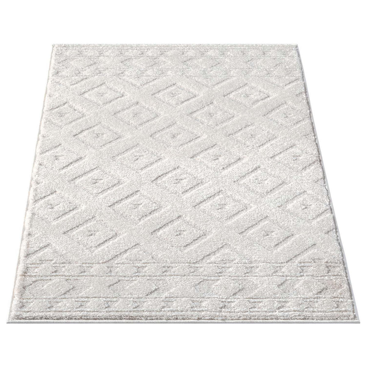 KURZFLOR-TEPPICH Lounge 9999 Creme 80x150 cm - Creme, Textil (80/150cm) - carpet city