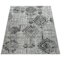 OUTDOORTEPPICH 60/100 cm Coco 204 - Grau, Kunststoff (60/100cm) - Paco Home