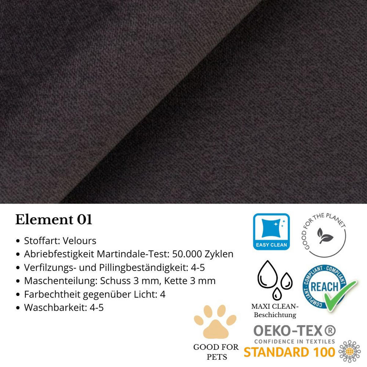 ECKSCHLAFSOFA Kordian rechts schwarz - Schwarz, Textil (250/200cm) - Beautysofa