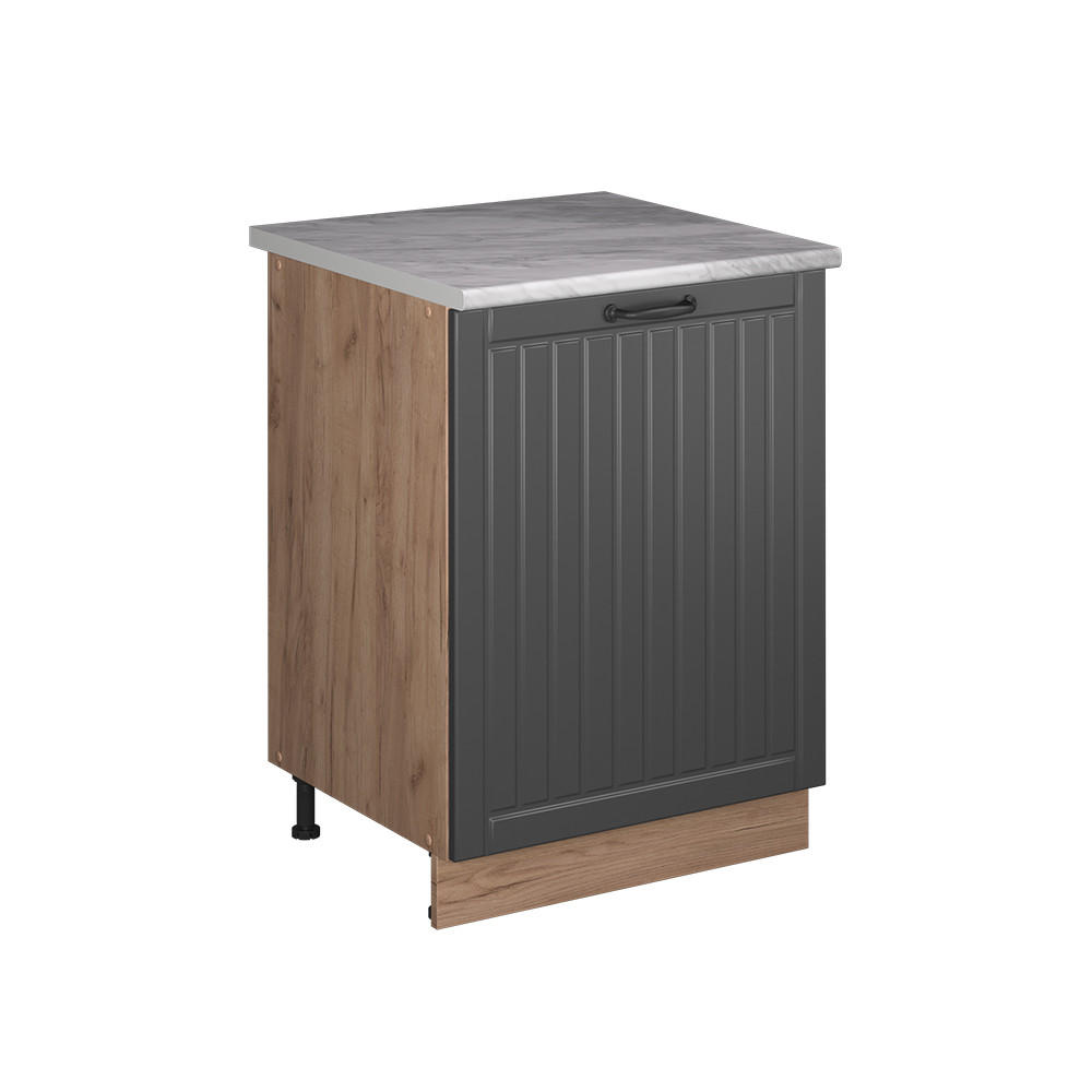 Vicco SKŘÍŇKA POD DŘEZ Fame-Line, Tmavě šedá/Zlatý mocný dub, 60 cm