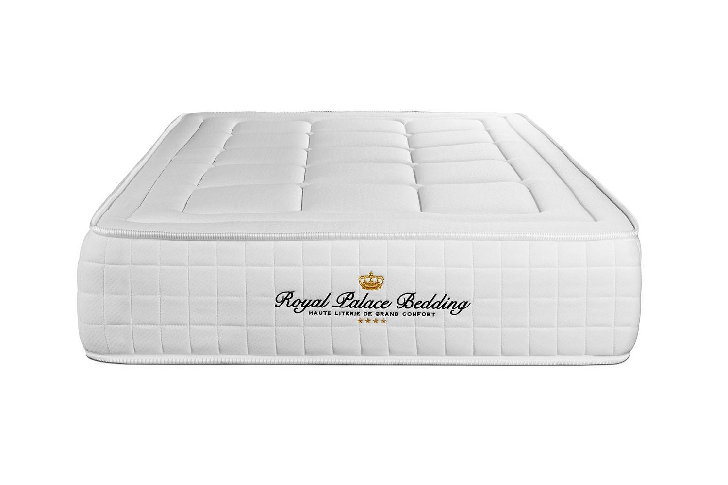 MATRATZE Balmoral Memory-Schaum 90 x 180 cm h3 - Weiß, Textil (90/180cm) - ROYAL PALACE BEDDING