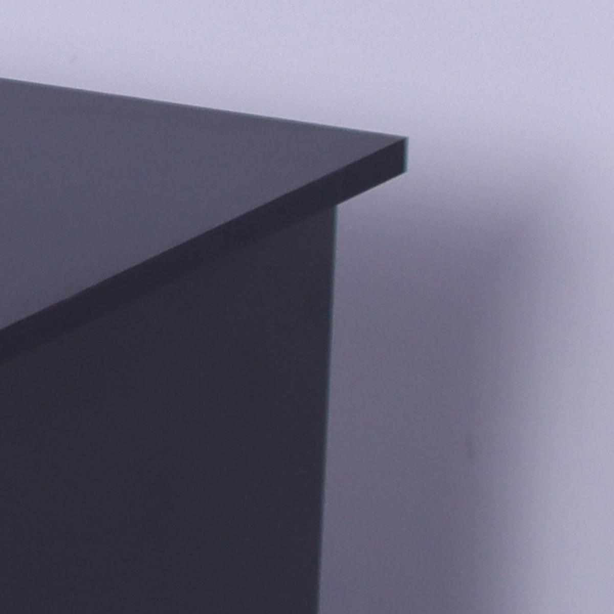 COUCHTISCH - Schwarz, Holzwerkstoff/Metall (50/110/50cm) - Relaxdays