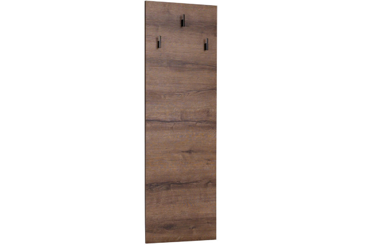 WANDREGAL MERO Wandhalterung, Dunkelbraun - Dunkelbraun, Holzwerkstoff (47/150/3cm) - KONSIMO®