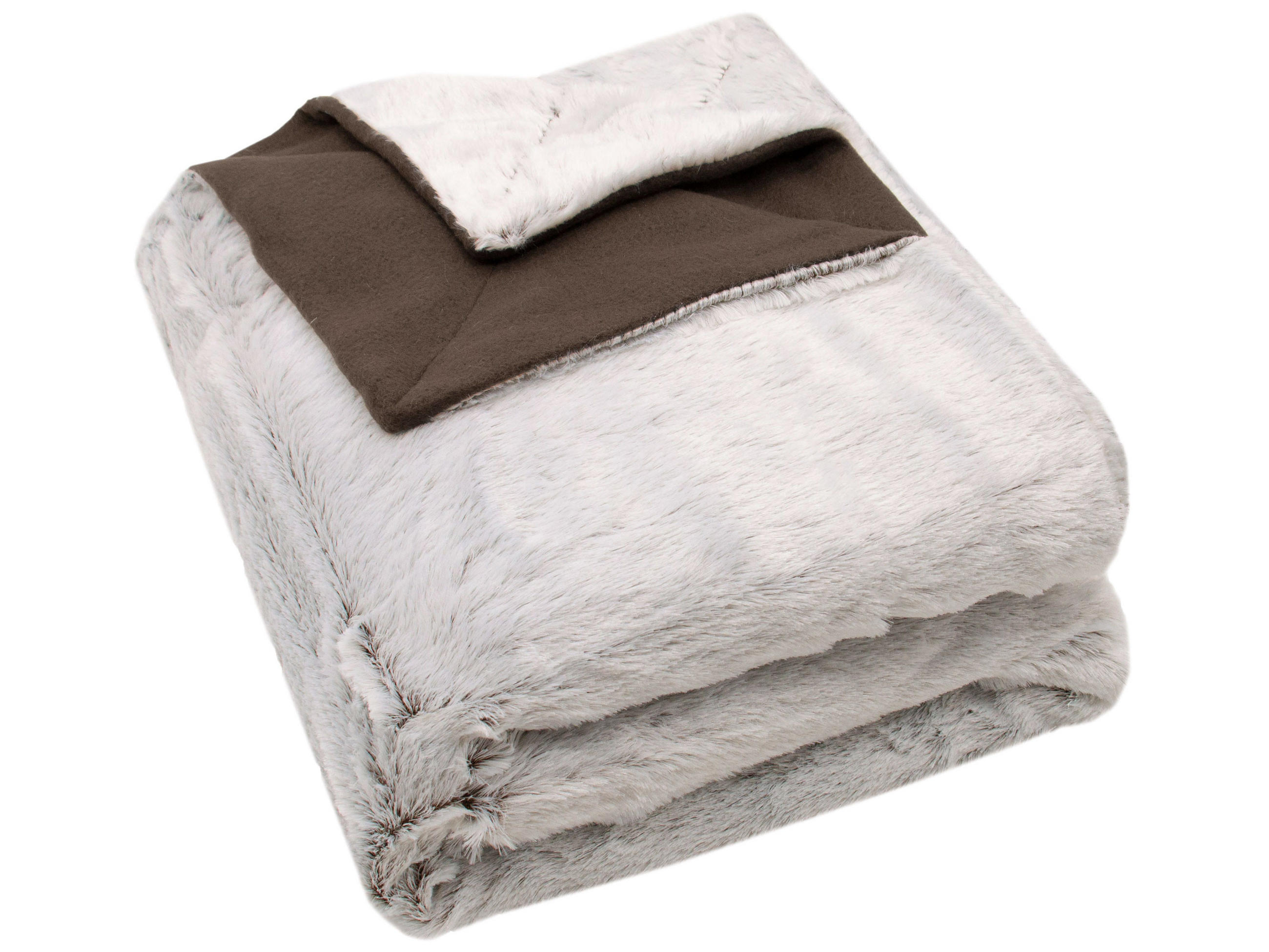 Zollner Kuscheldecke, Braun 150x200 cm