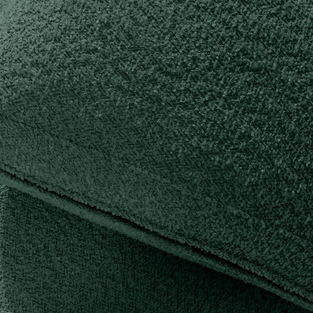 4-SITZER ECKSOFA ZUCCO Boucle links, Grün - Grün, Textil (350/84/105cm) - KONSIMO®
