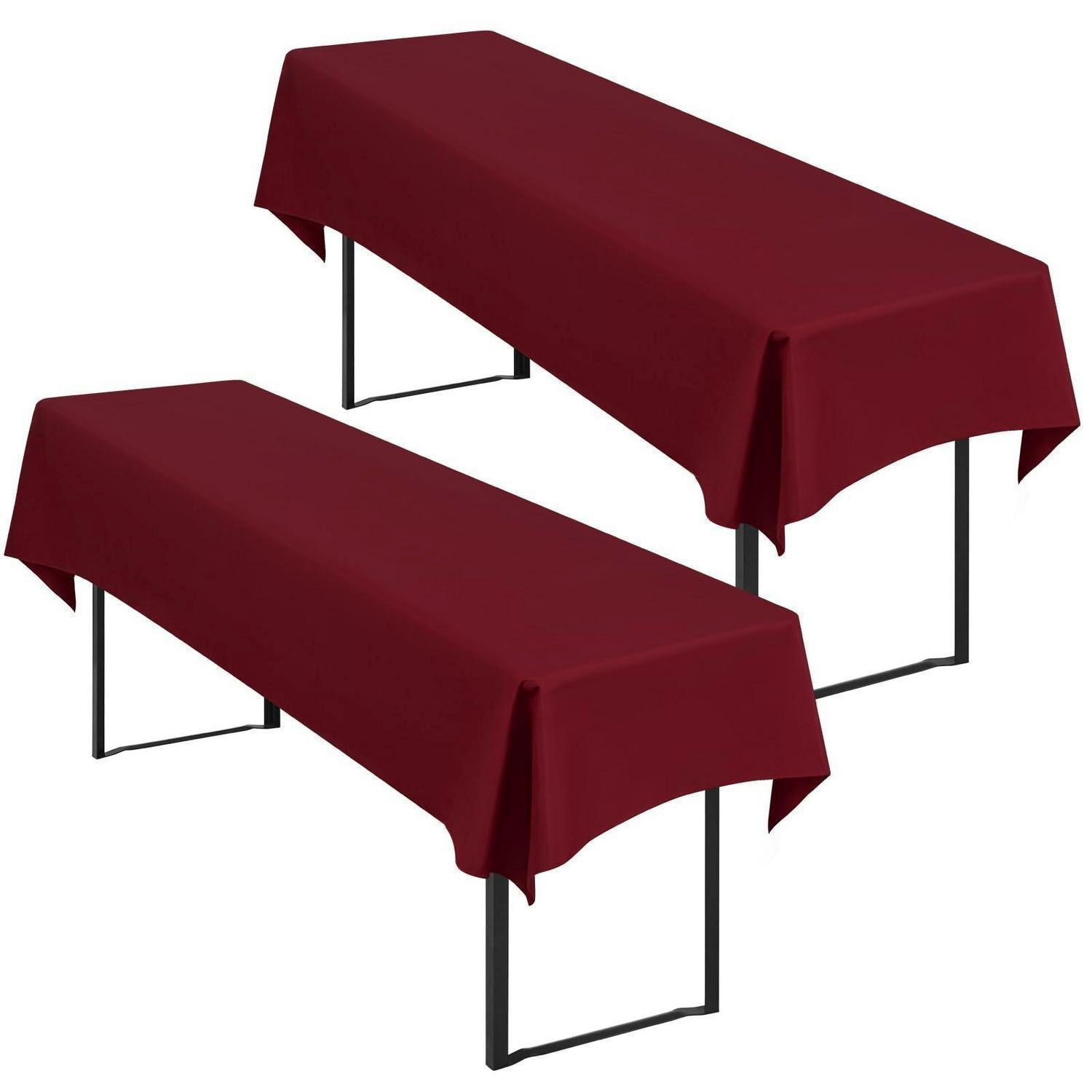 XXXLutz Bierzeltgarnitur-Hussen Bordeaux 100x1.5x250 cm